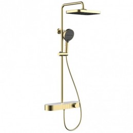 Sistema de Duche em Dourado...