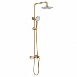 Sistema de Duche em Dourado...