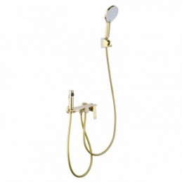 Sistema de Duche em Dourado...